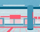 背景イラストを制作します ポストアポカリプス系の背景イラストを得意とします イメージ4
