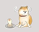 愛犬・愛猫など！可愛いペットのイラスト描きます アイコンやプレゼントに！可愛いペットのイラスト描きます イメージ4
