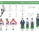 表紙、CDのジャケット、立ち絵等、描きます あなたのキャラクターや、世界観を、ぜひ私に描かせてください！ イメージ6