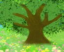 手書き風の背景描きます 背景イラストを使用する様々な場面のイラストを作成します。 イメージ3