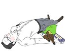 思い出の1枚をシンプルで味わい深いイラストにします SNSアイコンや待ち受け画像、プレゼントにおすすめです！ イメージ3