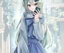 透明感のあるトレンドの絵柄で1枚絵を製作します 商用利用料無料、納品イラストのwick内収益化可能です イメージ4