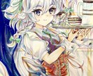 あなただけの一点物アナログイラストを制作いたします コピックで鮮やかな色彩で可愛い女の子を描きます。 イメージ6