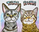 ペット・人物似顔絵をお描きします 色紙に手描きで、暖かく優しい絵でお描きします。 イメージ10