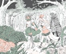 アナログの雰囲気が残る背景付きイラストます フルカラーで背景付きイラストを描きます。 イメージ2
