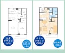 テイストに合う分かりやすい間取り図を作成します 不動産資料・広告・HP等に│テイスト別デザイン│修正無制限 イメージ6