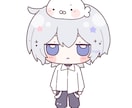 ゆるかわSD・ミニキャライラスト制作します 活動やグッズをそっと彩る、もちっと可愛いをお作りします⟡. イメージ10