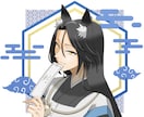 立ち絵イラスト描きます 彩度高めなパキッとした元気な絵が得意です！ イメージ1