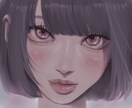 生きてる瞳を心がけます〜あなたのアイコン描きます リアルなテイストのアイコンを丁寧な着色で描きます！ イメージ1