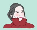 お写真を元に似顔絵アイコン作成します 親しみやすく雰囲気伝わる似顔絵☆スピード納品 イメージ3