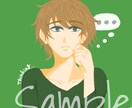 柔らかいタッチのアイコン・イラストお描きします 用途・ご希望に合わせて制作いたします！ イメージ2