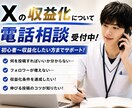 看護師がX収益化条件達成を電話でサポートします アカウント設計、投稿の方針を一緒に整理しましょう！ イメージ1