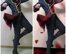 現役コスプレイヤーが写真の加工をします Photoshopをはじめとした画像編集ソフトで加工します イメージ1