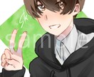 SNSアイコンを描きます TwitterやLINEなどで使えるSNSアイコンを描きます イメージ1