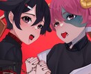 歌ってみたやMVイラスト描きます 活動で使うイラストなどを一週間以内に納品ができます! イメージ1
