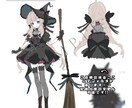 キュートでダークな詰め込みイラスト制作いたします 可愛いだけじゃ、物足りないあなたへ。 イメージ4