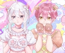 サムネイルや立ち絵描きます サムネイル、立ち絵イラスト全般の作成 イメージ3
