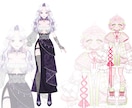 キャラクター・衣装デザイン、立ち絵承ります “個性”が光る、あなただけのキャラクター イメージ4