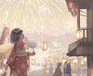 用途に応じた一枚絵などのイラスト描きます 〇風景・背景あり・キャラクターなど〇 イメージ6