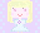可愛らしいドット絵でアイコンやサムネを作成します 1回の注文で2パターンの絵をお渡しします。 イメージ1