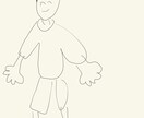 子供が描くような絵を描きます 懐かしい気持ちにさせることができます イメージ1