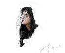 デッサンと彩色で、パソコンまたは鉛筆でします 写真を描くことです、顔を描くことです イメージ5