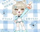 可愛いデフォルメアイコン描きます VTuberさん・配信者さん・SNS活動者さん歓迎✨ イメージ7