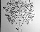 アナログイラスト承ります ちょっとダークで退廃的なイラスト イメージ2