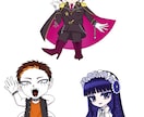 パンク系やV系のカッコいい男性キャラ描きます 一枚絵、立ち絵、アイコンなど厚塗りで丁寧に仕上げます！ イメージ4