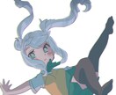 かわいいイラスト描きます アイコン、百合、夢絵、似顔絵、表紙挿絵、グッズ描きます！ イメージ2