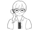 モノクロアイコン描きます リアル寄り、デフォルメ寄り好みの絵柄で描きます イメージ8
