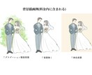 先着3名限定！似顔絵ウェルカムボード制作します 現役プロイラストレーターが作成！ウエディングツリーも可能◎ イメージ2