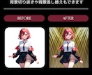AIイラストをレタッチします 修正箇所1～10か所につき13,000円とリーズナブルです イメージ3
