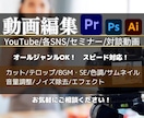 ジャンル問わず、動画編集します 女性クリエイターが丁寧に対応します イメージ1