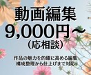 動画編集で作品の魅力と表現力をさらに的確に高めます 構成整理から仕上げまで映像の魅力を最大限に引き出す編集技術力 イメージ1