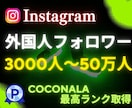 Instagramフォロワーを3000人増加します インスタ日本人フォロワーも対応可能！振り分けOK、保証あり！ イメージ1