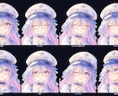 一枚絵のキャラをLive2D無しで動かします 瞬き・口パク・髪揺れ・表情。ブラウザとiPhoneで動く イメージ2