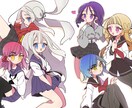 かわいいデフォルメイラスト描きます アイコン、サムネ、グッズにも最適！ イメージ5