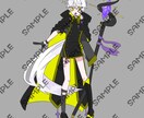 キャラクターイラスト・デザイン作成いたします SNSのアイコンやVtuberのミニキャラなどにも！ イメージ4