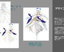 個性的な立ち絵を作成します ソシャゲ風味の厚みのある絵の立ち絵。様々な用途にどうぞ イメージ3