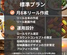 月8本リール動画|台本作成|インスタ運用します 【運用実績多数】インスタグラム運用します イメージ2