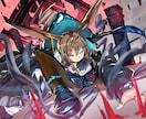 躍動感溢れるかっこかわいいイラスト制作します 1月末まで限定価格！商用利用可能！ イメージ3