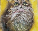 ペットの似顔絵を油絵で作成します ペットの似顔絵を写真を元に似顔絵で作成致します イメージ2