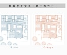 間取り図を作成します 不動産広告におすすめ！建築系大学院生が最短格安でお届けします イメージ4