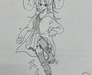 アナログで描く！！ダークで綺麗な独特な絵を描きます 貴方のご要望に応えて色紙に絵を描きます イメージ7