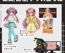 TRPG立ち絵制作します 丁寧なやり取りを心がけています イメージ4