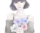 おしゃれな女の子のイラストを制作いたします CDジャケット、雑誌、広告、書籍などのイラストをお求めの方に イメージ3