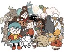ご希望のイラストを描きます 優しくて可愛いオリジナルキャライラスト作りませんか？ イメージ4