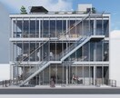 マンション・店舗・施設の建築CGパースを承ります 戸建以外の建築CGパースの作成を承ります イメージ2