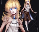 魅力的なゲーム・キャラデザ・イラスト制作承ります 納品即日可！お気軽にご相談ください イメージ4